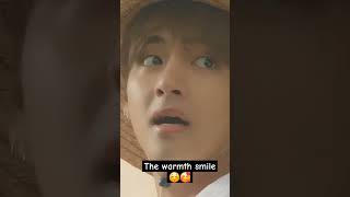 The warmth smile😊🥰 bts taehyung btsshorts btsarmy [upl. by Essy]