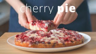 Easy cherry pie recipe  how to make cherry pie [upl. by Josiah]