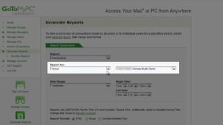 GoToMyPC Usage Reports [upl. by Shimberg414]
