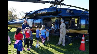 Alvey Elementary Kicks Off Red Ribbon Week with Law Enforcement Demos and Helicopter Surprise [upl. by Watson]