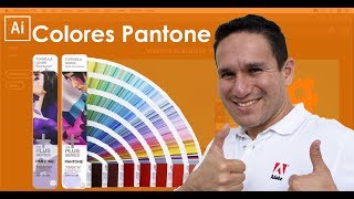 ✅✅ Como encontrar colores Pantones en Illustrator Adobe Illustrator Tutorial [upl. by Roots]