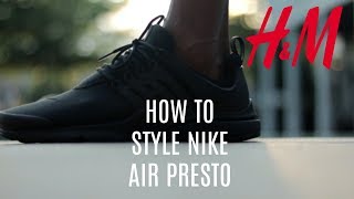 HOW TO  STYLE AND LACE NIKE AIR PRESTO [upl. by Notnert]