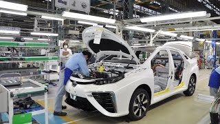 Toyota Mirai Production [upl. by Nnylakcaj]