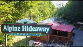 Alpine Hideaway Campground Pigeon Forge Tennessee  RV Park Submitted Video  CampgroundViewscom [upl. by Priebe442]