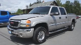 2004 GMC SIERRA 2500HD CREW CAB SLE DURAMAX TURBO DIESEL 4X4 AT KOLENBERG MOTORS LTD [upl. by Esertap]