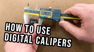 How to Use Digital Calipers to Measure Objects [upl. by Peh]