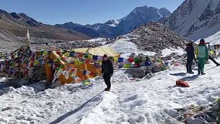 लार्के भन्ज्याङ ५१०६ मीटरको उचाइ वाट पास गर्दाको पुरा विवरण trending mountains trekker [upl. by Eseekram104]