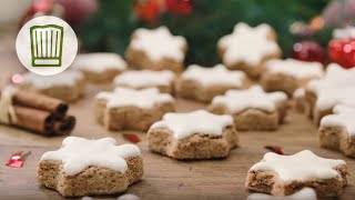 Zimtsterne  Traditionelles Gebäck zur Weihnachtszeit by chefkochde [upl. by Illib]