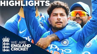 Kuldeep amp Rohit Dominate England  England v India 1st ODI 2018  Highlights [upl. by Nawed964]