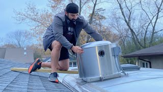 Food Truck Build Powering up the Exhaust Fan [upl. by Annez]