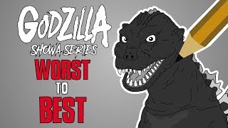 RANKING the Godzilla Showa Films  Godzilla 1954 SPEED ART [upl. by Maximo]