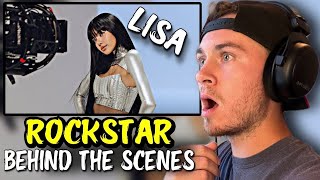 LISA  ROCKSTAR MV BEHIND THE SCENES  REACTION [upl. by Bolger]