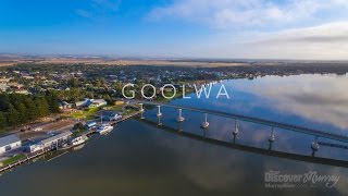 Murray River Bird aerial video  Goolwa  Discover Murray River [upl. by Annoyik266]