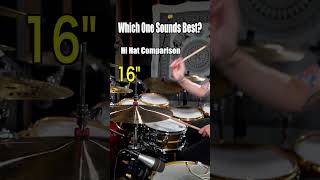 16 inch hihats  Paiste HiHat Comparison  Which One Sounds Best [upl. by Englebert724]