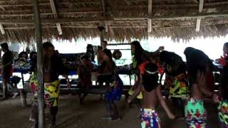 Embera Puru Women Dancing [upl. by Akehsal]