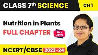 Nutrition in Plants Full Chapter Class 7 Science  NCERT Science Class 7 Chapter 1 [upl. by Gintz310]