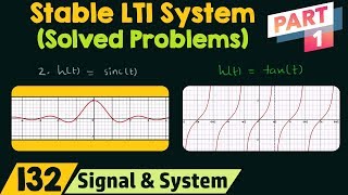 Stable LTI System Solved Problems  Part 1 [upl. by Pussej]