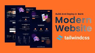 How To Build A Modern Landing Page With Tailwind CSS [upl. by Daniel]