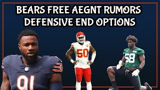 Chicago Bears Free Agent DE Options  Bears Rumors [upl. by Nahguav]