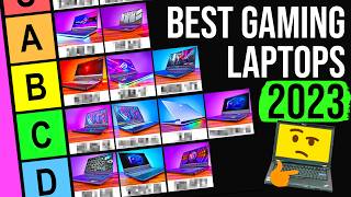 Ranking ALL 34 Gaming Laptops I Tested In 2023 [upl. by Maleki856]