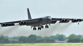 B52 Stratofortress Bombers In Action [upl. by Batchelor]