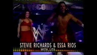 Kaientai vs Essa Rios amp Stevie Richards Jakked March 25th 2000 [upl. by Naryb765]