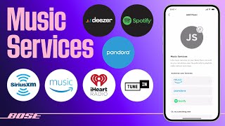 Bose App – Music Services [upl. by Ariet183]