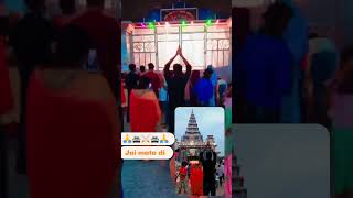 🙏maa durga mandir tetri mission vardi video short viralvideo 🙏🚔🏃‍♂❣️ [upl. by Waki]