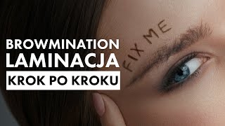 LAMINACJA BRWI BROWMINATION krok po kroku video prezentacja [upl. by Madonna]