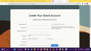 How to access oracle OIC instance  OIC  Create oracle account  Access training instance [upl. by Yelnek]