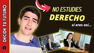 NO ESTUDIES DERECHO SI ERES ASÍ [upl. by Pennie269]