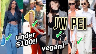 Reviewing 6 JW PEI Handbags Celebs FAVE Affordable Vegan Brand [upl. by Hakvir]