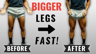 How To Get Bigger Legs FAST 3 ScienceBased Tips For Bigger Quads [upl. by Vas]