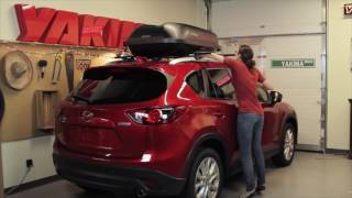 Yakima RocketBox Roof Box Demonstration [upl. by Krusche741]