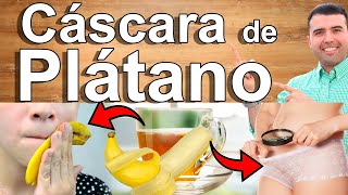 Cáscara De Banana Para Todo  Para Qué Sirve Beneficios Para Tu Salud Y Belleza [upl. by Enohpesrep]