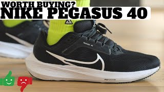 Worth Buying Nike Pegasus 40 Review [upl. by Ydnec]