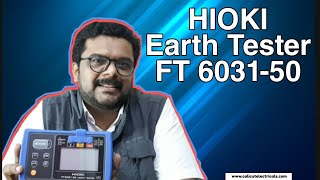 HIOKI EARTH TESTER FT603150 [upl. by Demitria]