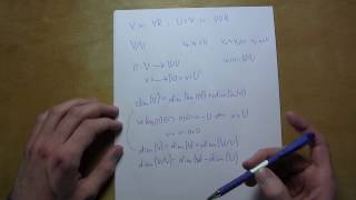 Basisbestimmung des Quotientenraums VU Lineare Algebra [upl. by Romaine953]