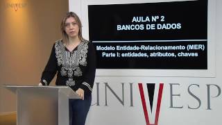 Bancos de Dados  Aula 02 â€“ Modelo EntidadeRelacionamento MER  Parte I [upl. by Nylac]