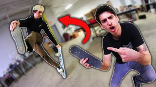 FREESTYLE HANDBOARD VS SKATEBOARD SKATE [upl. by Oniskey722]