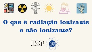 O que é radiação ionizante e não ionizante [upl. by Eadas]