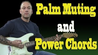 Guitar Lesson  Learn to Develop Killer Palm Muting Skills with the 3 Minute Exercise [upl. by Amelina]