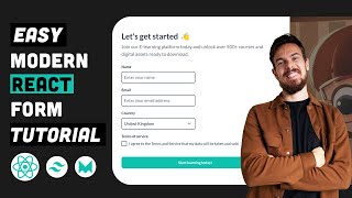 The Ultimate Guide To Forms In React Tutorial [upl. by Naie]