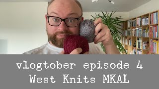 vlogtober 2021  episode 4 West Knits MKAL [upl. by Aremmat]