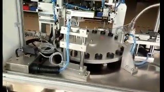 test run of 1 5ml perfume spray filling pump fitting machine for Australian customer [upl. by Burchett744]