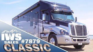 2019 BlackSilver Renegade Classic  Freightliner Cascadia Chassis  IWS Motor Coaches stock 7879 [upl. by Latihs529]