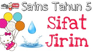 SAINS TAHUN 5  SIFAT JIRIM [upl. by Ecirtam445]