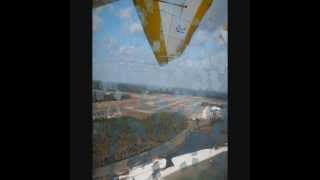 Kurcker Cygnet Ultralight Flight from Navarre Fl to Dauphin Island [upl. by Allwein]