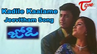 Kadile kaalame Jeevitham Song  Jodi Movie Songs  Prashanth  Simran [upl. by Baler]