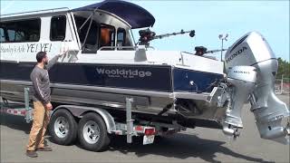 Wooldridge  26 Super Sport Offshore Pilothouse [upl. by Alakam740]